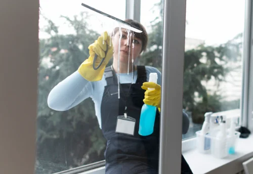 Nettoyage de vitres intérieures et extérieures à Illeville-sur-Montfort